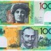 $100 AUD Bills