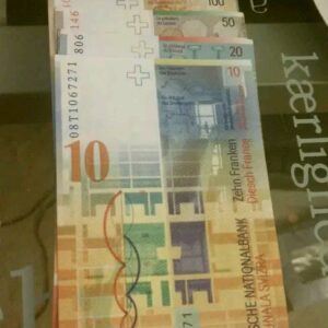 CHF 10 Swiss Francs Notes